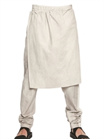 DAMIR DOMA - COTTON POPLIN WRAP TROUSERS