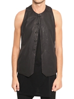 DAMIR DOMA - GILET DI PELLE ALLACCIATO