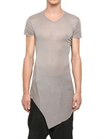 JULIUS - RAUSCHNITT RAYON SEIDEN JERSEY T-SHIRT