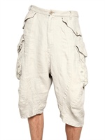 JULIUS - BAMBOO TWILL CARGO SHORTS
