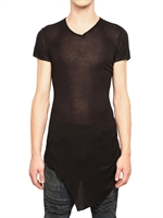 JULIUS - RAUSCHNITT RAYON SEIDEN JERSEY T-SHIRT
