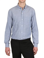 BAND OF OUTSIDERS - BAUMWOLL CHAMBRAY HEMD