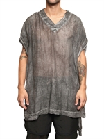 TOM REBL - SEIDEN BLEND CHAMBRAY BAUMWOLL HEMD