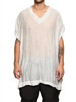 TOM REBL - SEIDEN BLEND CHAMBRAY BAUMWOLL HEMD