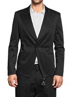 TOM REBL - STRETCH SATIN BAUMWOLL JACKE