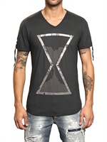 TOM REBL - EGG TIMER NIETEN JERSEY T-SHIRT