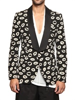 TOM REBL - LIPPEN JACQUARD BAUMWOLL CANVAS JACKE