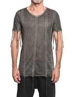 BR.UNO - MULTI NAHT COLD DYED JERSEY T-SHIRT