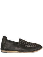 BB BRUNO BORDESE WASHED - NUBUCK LASERED RING LOAFERS
