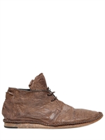 BB BRUNO BORDESE WASHED - WASHED LEATHER CHUKKA BOOTS