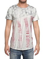 GORGEOUS - MARBELIZED EFFEKT JERSEY T-SHIRT