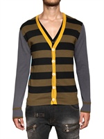 GALLIANO - POLISHED BAUMWOLL CARDIGAN SWEATER