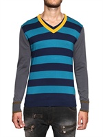 GALLIANO - POLISHED BAUMWOLL SWEATER
