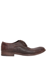 SHOTO - PECCARY DISTRESSED LEDER SCHNÜR SCHUHE