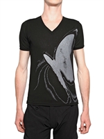 KIRYUYRIK - T-SHIRT SCHMETTERLING PRINT JERSEY