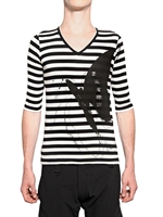 KIRYUYRIK - SCHMETTERLING DRUCK JERSEY T-SHIRT