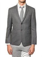 THOM BROWNE - WOLL TWILL JACKE - GRAU