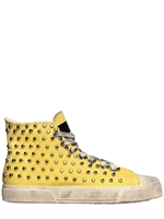 GIENCHI - NIETEN CANVAS HOHE SNEAKERS