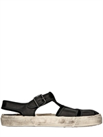 GIENCHI - TECH CANVAS SANDALS