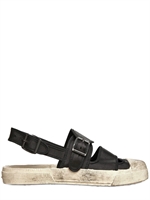GIENCHI - TECH CANVAS SANDALS