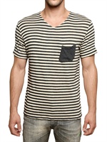 CYCLE - BAUMWOLL GAUZE T-SHIRT