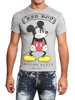 PHILIPP PLEIN - MICKEY MOUSE SWAROVSKI JERSEY T-SHIRT