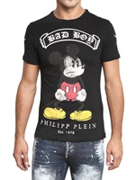 PHILIPP PLEIN - MICKEY MOUSE SWAROVSKI JERSEY T-SHIRT