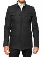 GIVENCHY - COTTON GABARDINE SAHARAN SPORT JACKET