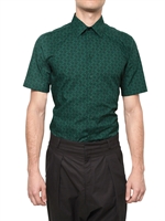 GIVENCHY - BEDRUCKTES POPLIN KURZÄRMELIGES HEMD