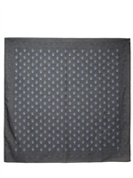 GIVENCHY - SILK BLEND FLOWER PRINT GAUZE SCARF