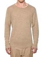 NEIL BARRETT - MAGLIA IN LINO E ALPACA