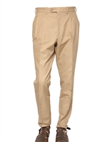 NEIL BARRETT - PANTALONI IN LINO E COTONE CON PENCE