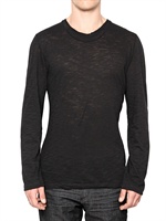 NEIL BARRETT - T-SHIRT MANICHE LUNGHE DI JERSEY