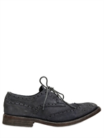 PAUL VAN HAAGEN - WASHED WILDLEDER SCHNÜR SCHUHE