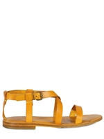 CHRISTIAN PELLIZZARI - VEGETABLE TREATED LEATHER SANDALS