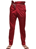 DOMINIQUE MASULLO - SHANTUNG SILK TROUSERS