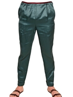 DOMINIQUE MASULLO - ELASTICATED WAISTBAND SATIN TROUSERS