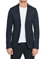 BIKKEMBERGS - STRETCH VISKOSE JERSEY JACKE