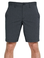 BIKKEMBERGS - GESTREIFTE STRETCH BAUMWOLL POPLIN SHORTS