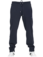 BIKKEMBERGS - STRETCH COTTON FLEECE TROUSERS