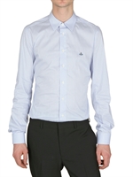 VIVIENNE WESTWOOD - STRETCH VICHY POPLIN BAUMWOLL HEMD