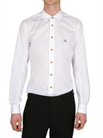 VIVIENNE WESTWOOD - VICHY KRAGEN POPLIN BAUMWOLL HEMD