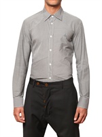 VIVIENNE WESTWOOD - PATCHWORK VICHY POPLIN HEMD