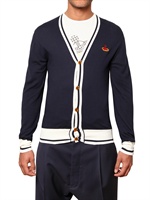 VIVIENNE WESTWOOD - ZWEI TON BAUMWOLL STRICK SWEATER