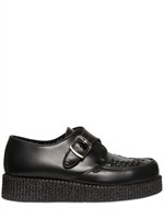 UNDERGROUND - GEWEBTE LEDER GÜRTEL CREEPER SCHUHE