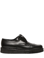 UNDERGROUND - GEWEBTE LEDER CREEPER SCHUHE