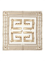 GIVENCHY - LOGO PRINTED SILK TWILL SCARF