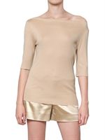 RALPH LAUREN BLACK LABEL - MICRO RIB COTTON JERSEY T-SHIRT