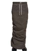 RICK OWENS - DOUBLED STRETCH POPLIN SKIRT