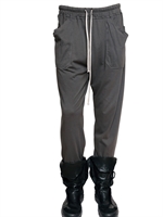RICK OWENS - COTTON JERSEY JOGGING TROUSERS